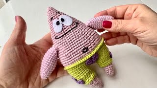 Crochet Sponge Bob Patrick Star 1