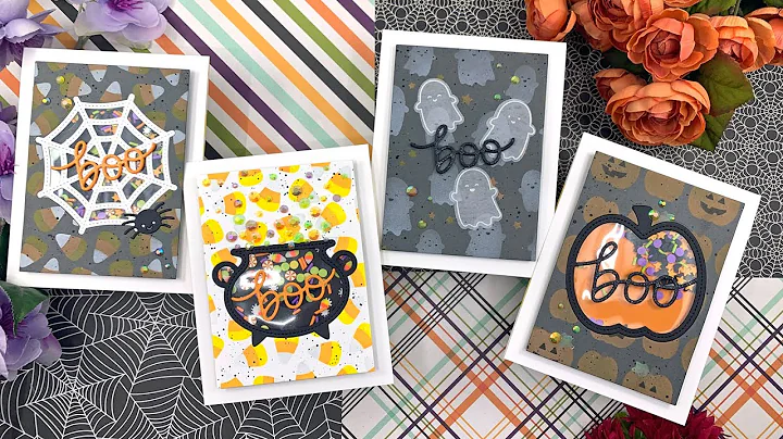 Halloween Shaker Cards! | AmyR Halloween 2022 Seri...