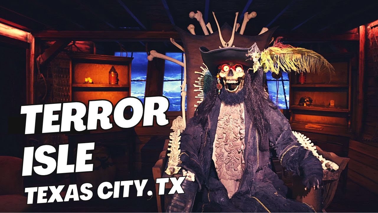 Terror Isle Haunted Attraction in Texas City, Texas [4K] POV Walkthrough