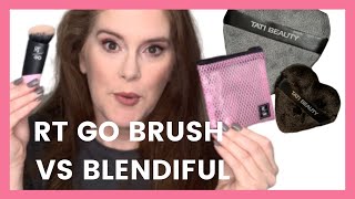 REAL TECHINQUES RT GO BRUSH VS Tati BLENDIFUL- Game Changer?!