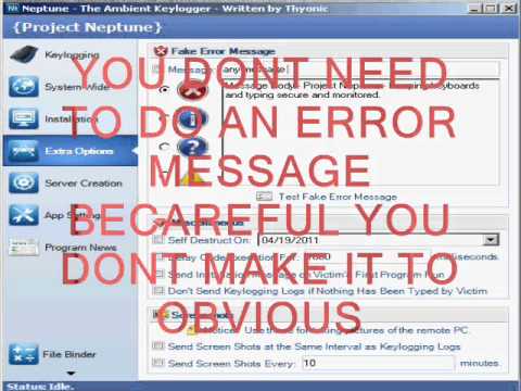 HOW TO KEYLOG RUNESCAPE ACCOUNTS PROJECT NEPTUNE KEYLOGGING