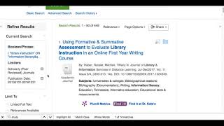 Research Articles vs. Literature Reviews