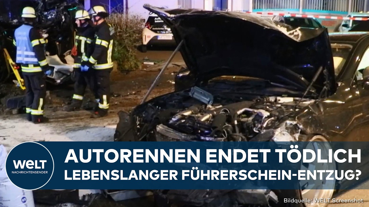 DEUTSCHLAND: Heftiger Schock wegen Todes-Rennen! Lebenslanger Entzug des Führerscheins für Raser?!