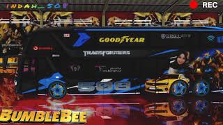 LIVERY BUMBLEBEE DOUBLE DECKER  PART.1  #busid #bussimulatorinsonesia #fasc #SDD