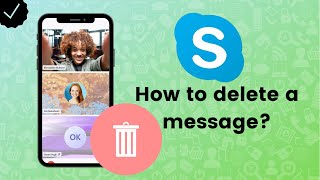 How to delete a message on Skype