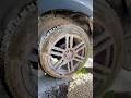 ‼️ Disgustingly Dirty Landrover Defender Wheels Deep Cleaned ‼️ #satisfying #asmr #shortsvideo