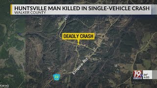 Huntsville Man Killed In Single-Vehicle Crash | July 31, 2025 | News 19 at 4 p.m.