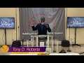 "SECURE IN HIS SOVEREIGNTY"  Jude 24-25 6.2.2024        Overseer Tony Roberts