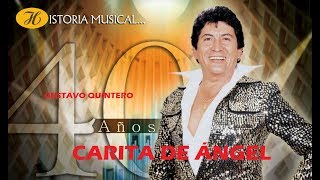 Video thumbnail of "Carita De Ángel - Gustavo Quintero (Letra)"