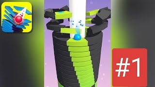 I BROKE The Largest Stack Ball Record#stackbounce #short #7