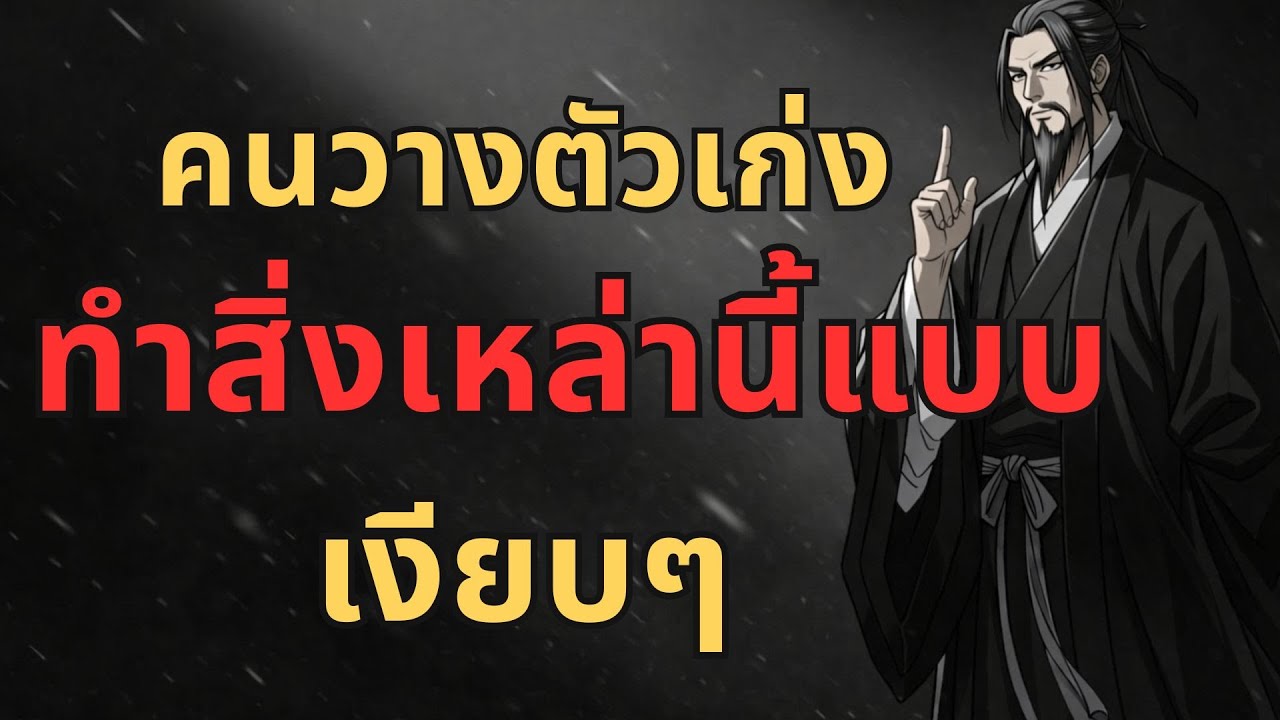 คนวางตัวเก่ง ทำสิ่งเหล่านี้แบบเงียบๆ ! 