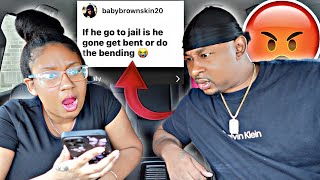 MAKING UP FAKE DISRESPECTFUL QUESTIONS TO ASK MY HUSBAND PRANK! *ENDS BAD*