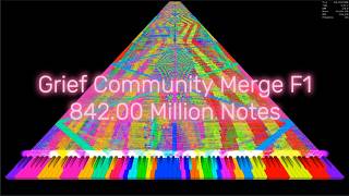 [Black MIDI] Grief Community Merge F1 - 842.00 Million Notes