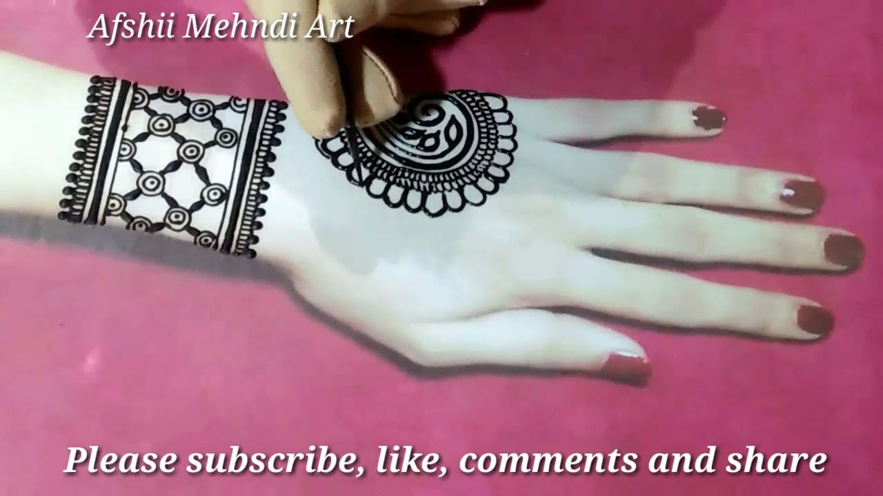 S Alphabet Mehendi Design For Hands Latest S Letter Mehndi Design Trick For Tattoo Lovers New Youtube