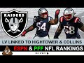 Dont’a Hightower To Las Vegas? Raiders Rumors On Signing Jamie Collins + ESPN &amp; PFF NFL Rankings