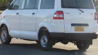 2014 Suzuki APV White 5 Speed Manual Van
