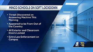 Minco Public Schools placed on soft lockdown after threat discovered on answering machine screenshot 1