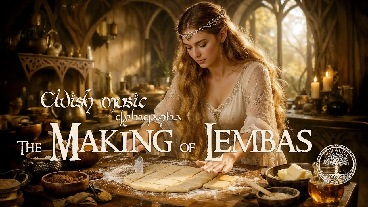 Путешествие в Лотлориэн: эльфийский хлеб лембас | песни на квенья и синдарине | Властелин колец