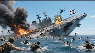 1 minit yang lalu! Pengangkut pesawat AS yang membawa berjuta -juta tentera Israel tenggelam.