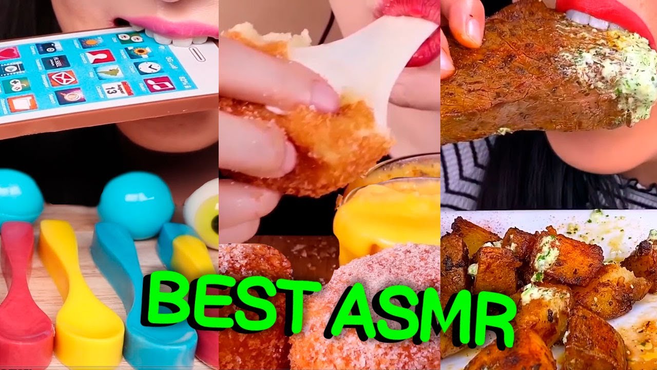 Compilation Asmr Eating - Mukbang Lychee, LINH, Jane, Sas Asmr, ASMR Phan, Hongyu ASMR | Part 97
