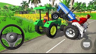 🔴INDIAN TRACTOR DRIVING 3D | ANDROID GAMEPLAY   screenshot 5