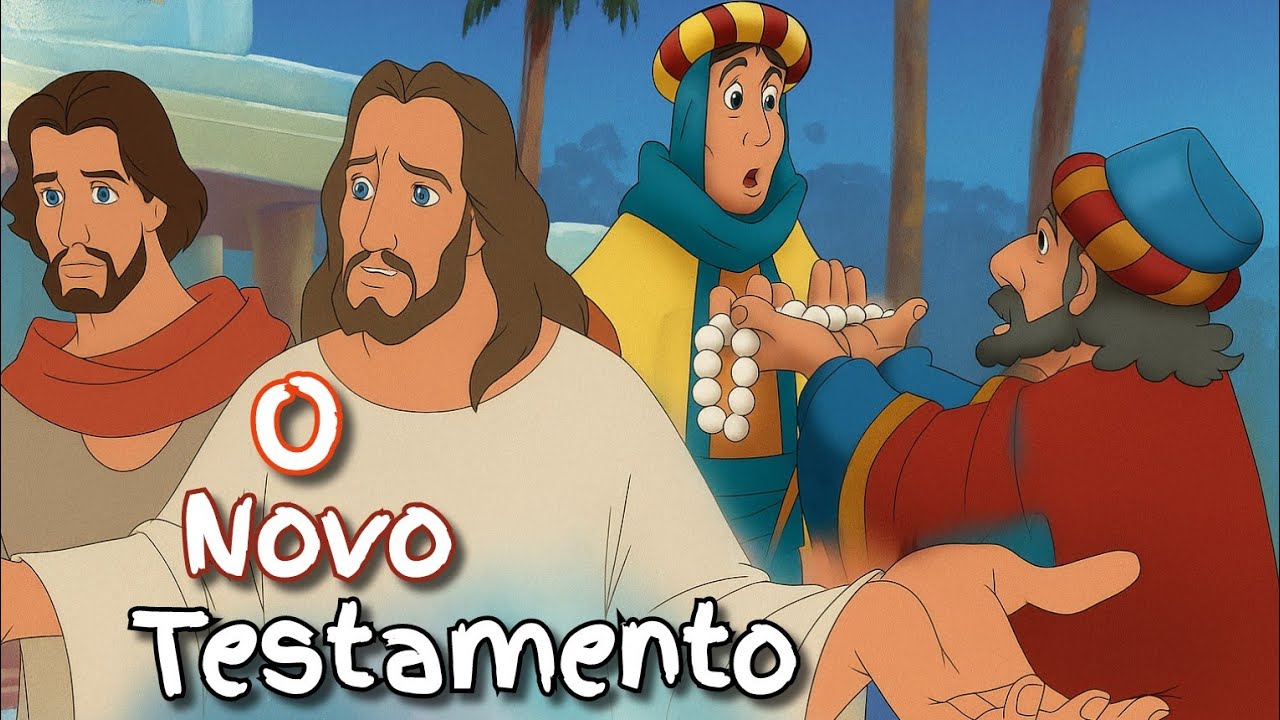 10 horas de Desenhos Bíblicos o reino do céu os milagres de Jesus tesouro do reino dos céus 