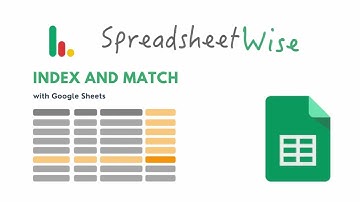 Index and Match in Google Sheets