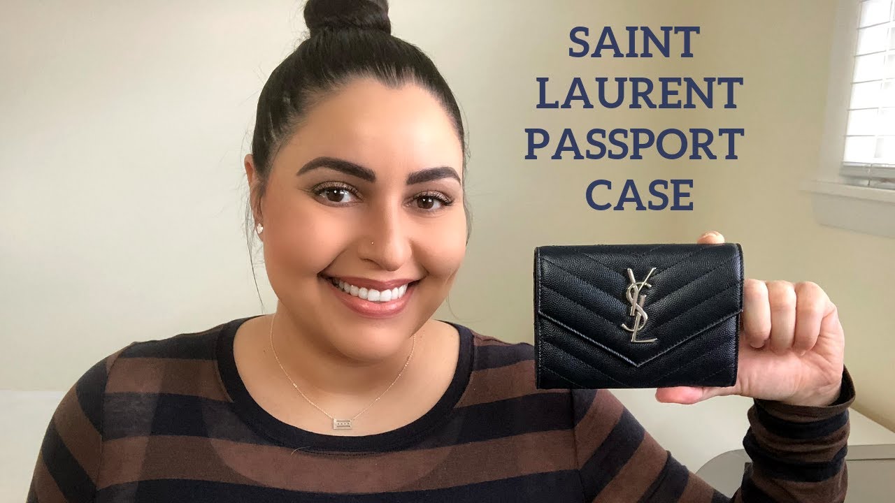 Saint Laurent (YSL) Passport Case Holder - Overview and First