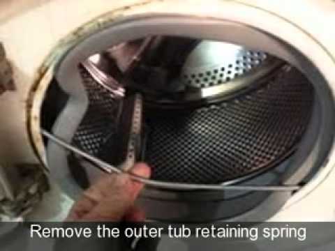 Replacing A Washing Machine Door Seal On Vimeo