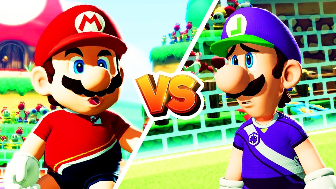 Mario vs luigi