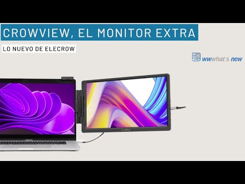 CrowView, un segundo monitor para tu portátil