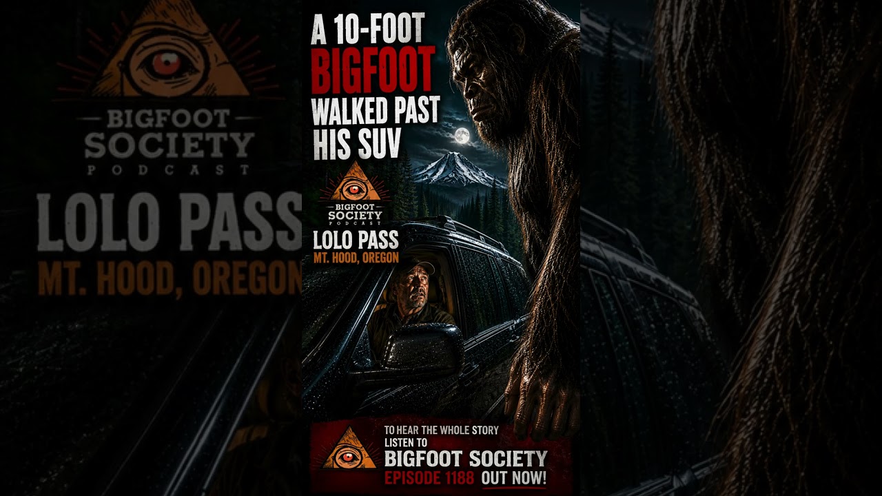 Face to face with Bigfoot at Mt. Hood