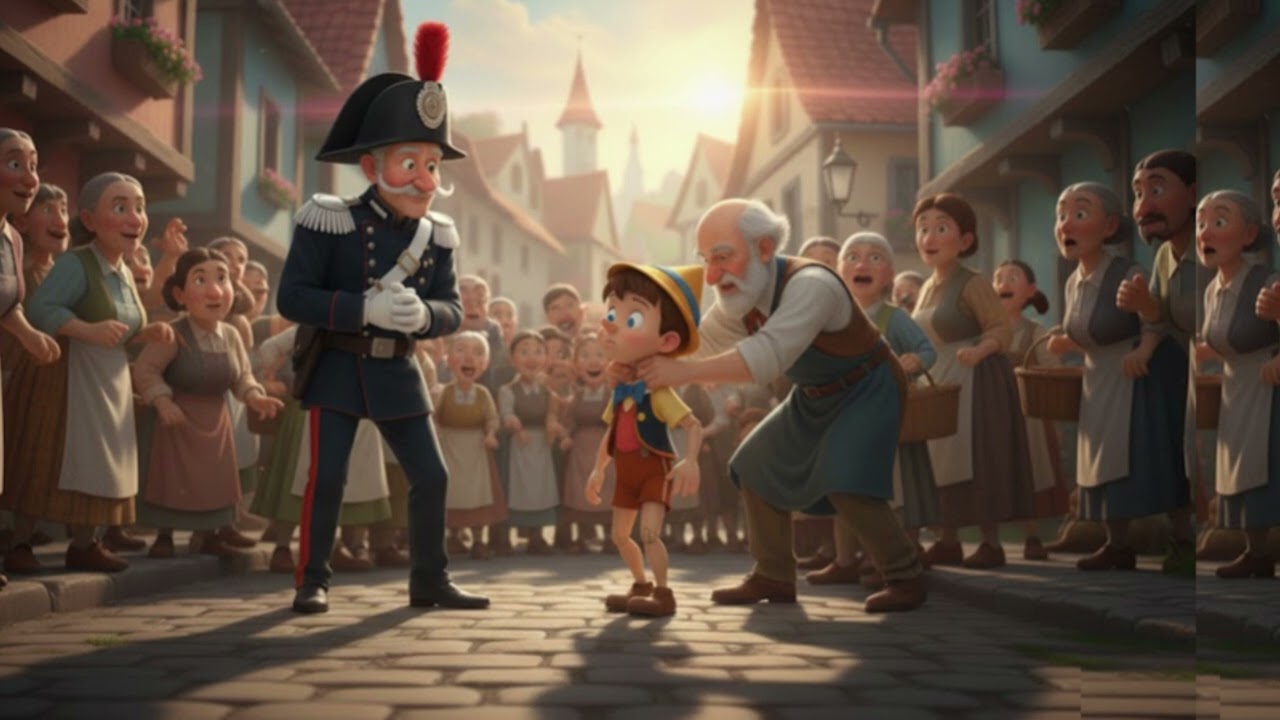 PINOCCHIO -  Povestire pentru copii după Carlo Collodi - Partea a II-a