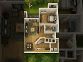 Modern One Bedroom Apartment | Stunning 3D Floor Plan Design #homedecor #simplehouse