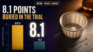 Definium's DT120 Just Beat SSRIs by 8.1 Points. Nobody Read Page Four.