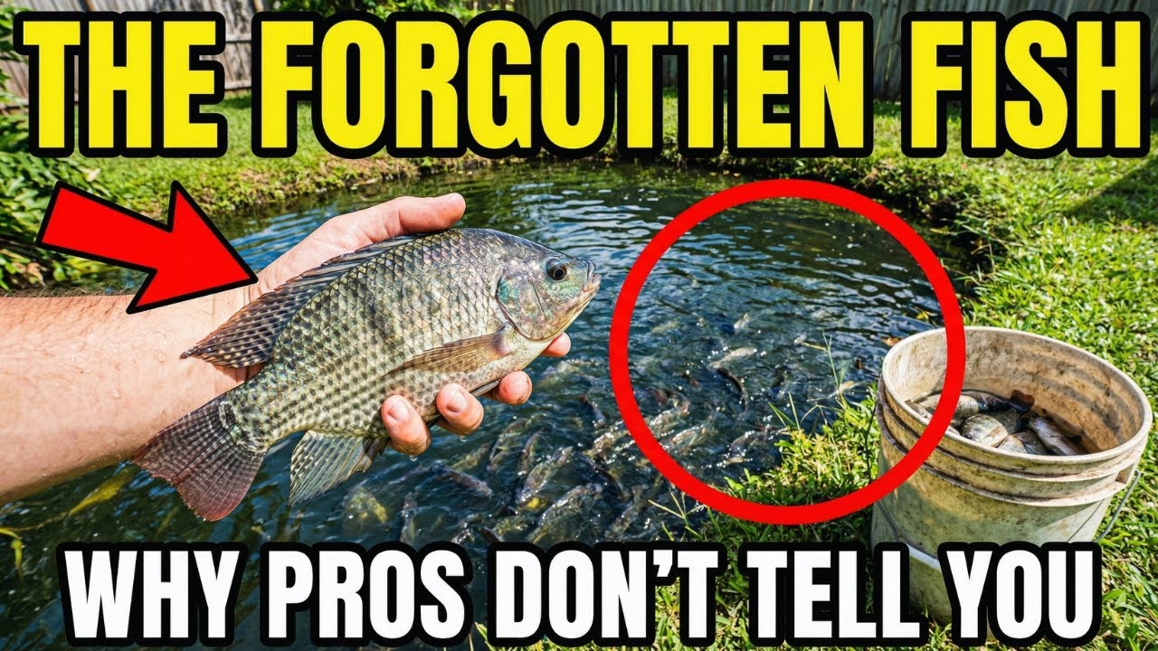 Better Than Bass. Bites Year-Round, Stores 6 Months, Never Needs Restocking