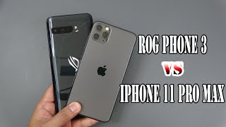 Asus Rog Phone 3 Vs Iphone 11 Pro Max  Speedtest And Camera Comparison