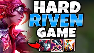 A VERY HARD RIVEN GAME (HERE&#39;S WHAT I DID TO WIN)