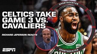 REACTION to Celtics' Game 3 win vs. the Cavs 👀 Boston 'answered the call!' - Richard Jefferson | SC