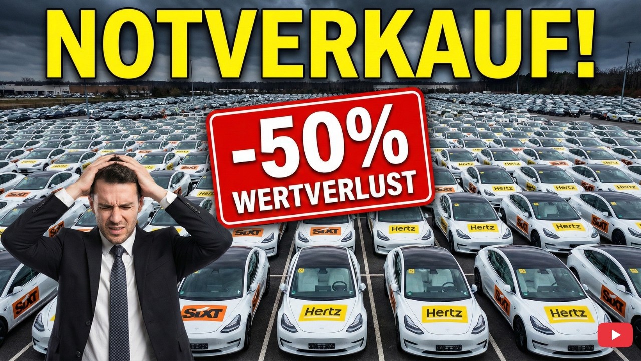 Milliarden Verlust! 💥 Warum Sixt & Hertz zehntausende E Autos abstoßen Der Mietwagen Schock
