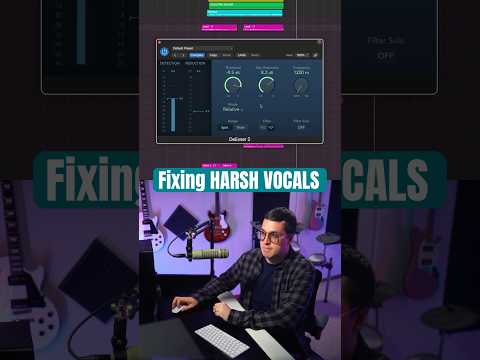 How to Fix Harsh Vocals Instantly #vocals #mixing #Shorts