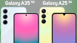 Samsung Galaxy A35 5G vs Samsung Galaxy A25 5G