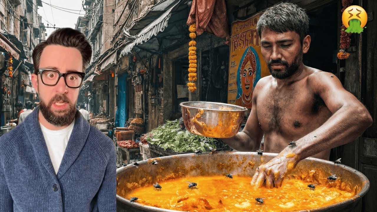 Dirtiest Indian Street Food Reaction🤢Indian Street Food | Funny Videos Compilation