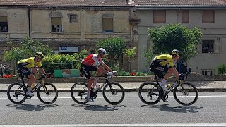 Larino: 11ª tappa del Giro d'Italia 2024 passaggio a Larino 15 maggio