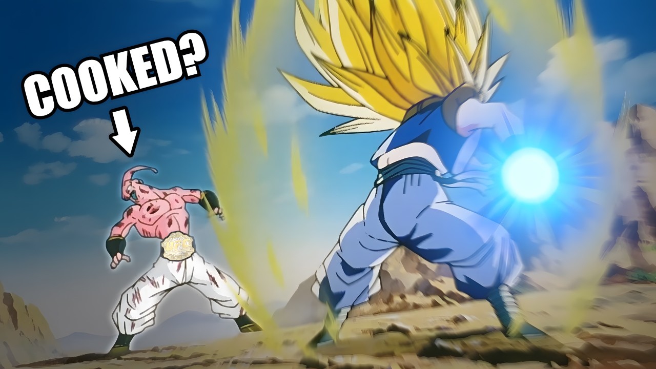 Gotenks vs Super Buu was CRAZY