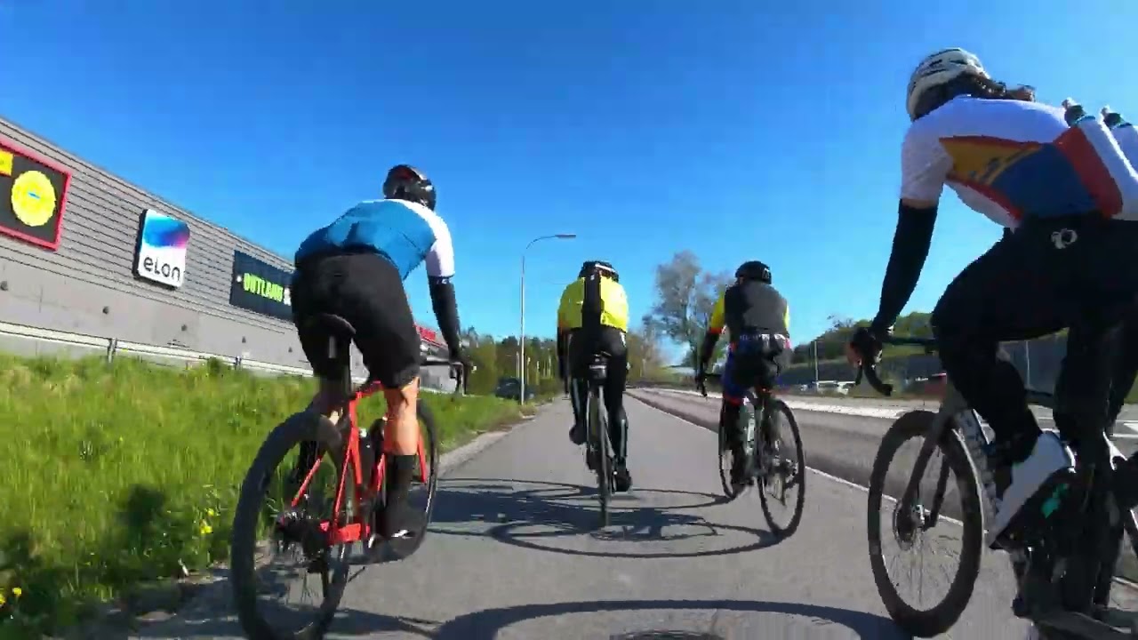 Pinoy Roadbikers Sweden Ride from Kista to Upplands Väsby