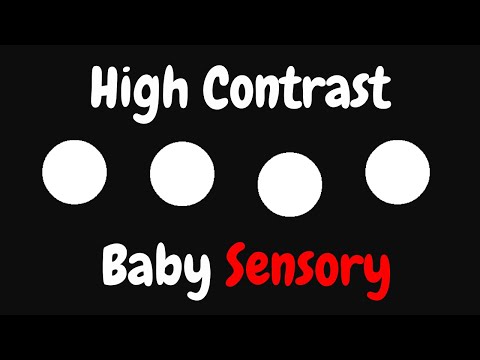 Baby Sensory - High Contrast for Visual Stimulation #babysensory