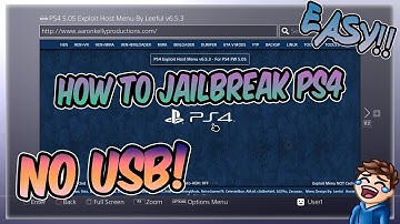 HOW TO JAILBREAK PS4 5.05 *EASY*
