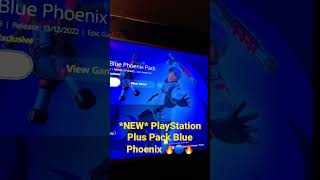 Fortnite Short | *NEW* FREE PlayStation Plus Pack - Blue Phoenix ??? is it Worth it shorts