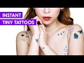 Instant Tiny Tattoos | TINA TRIES IT